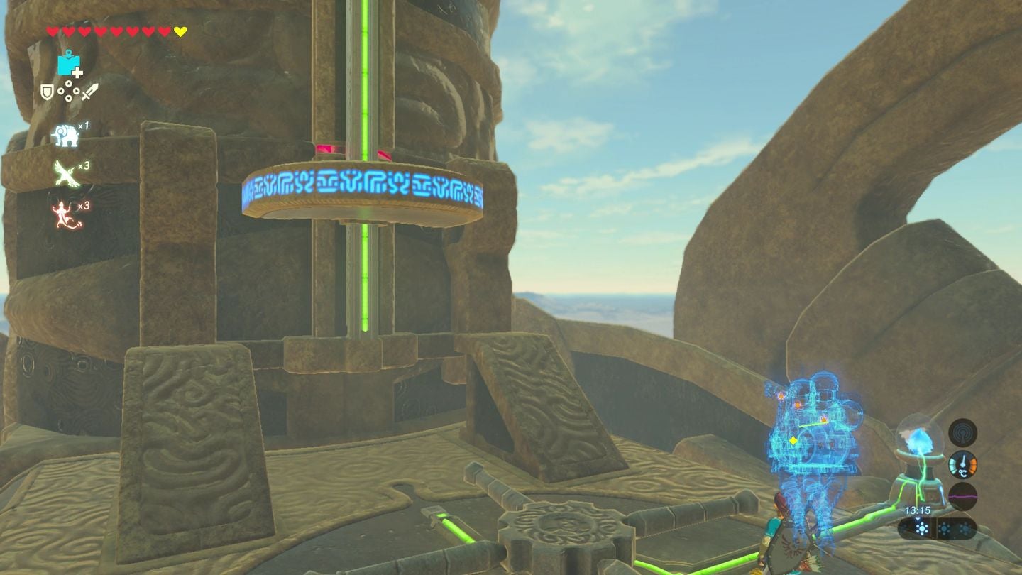 Zelda Breath of the Wild Vah Naboris dungeon, all terminal solutions